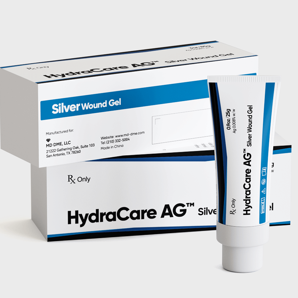 HydraCare AG medicine is available at Innovative Wound Consultants in the USA.